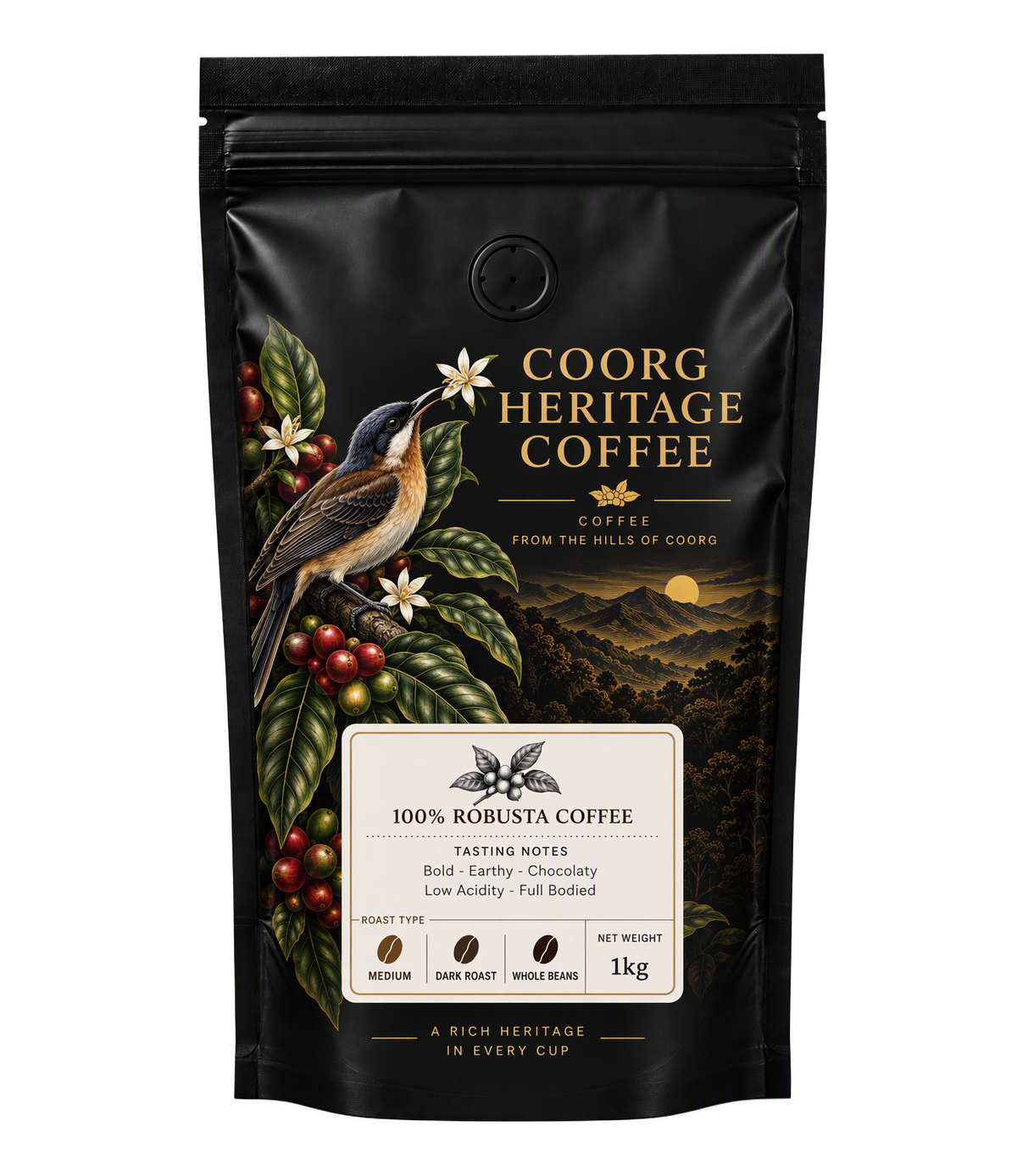 100% Robusta Coffee -  House Blend